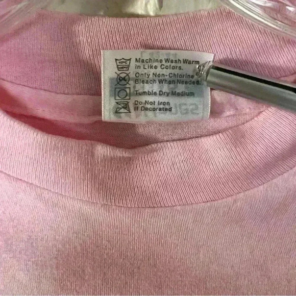 Hawaii Vintage Pink Surfer T-Shirt-Large - Picture 6 of 6